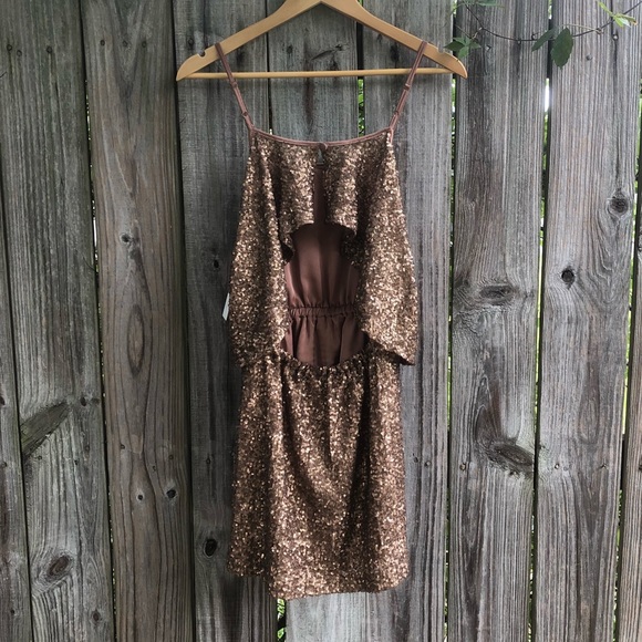 NEW Free People Sunkissed Sequin Mini Dress - Picture 10 of 16
